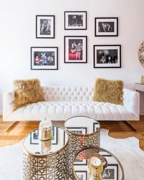 Get The Look: Glam Living Room