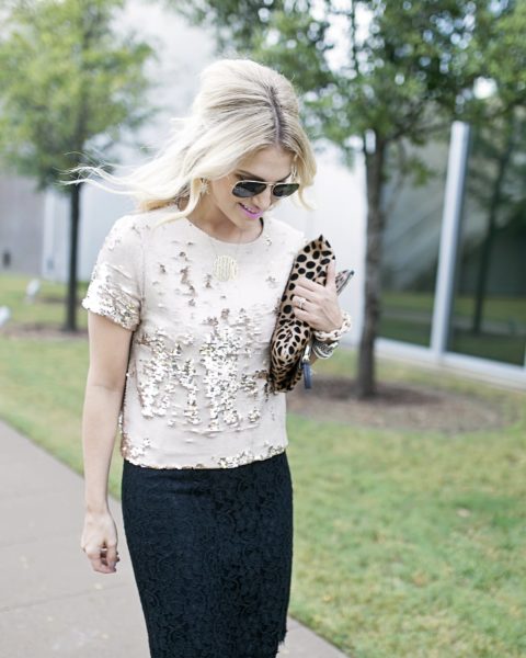 Sequins with a Skirt