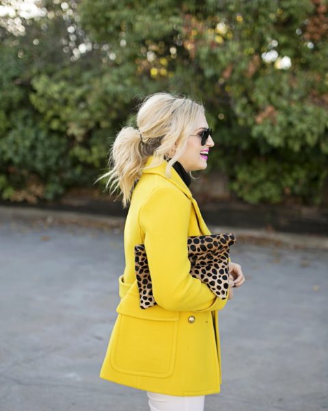 Bright Yellow Coat