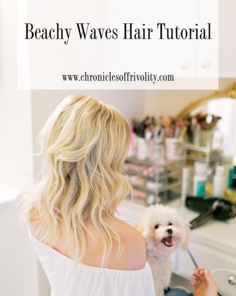 Beachy Waves Hair Tutorial