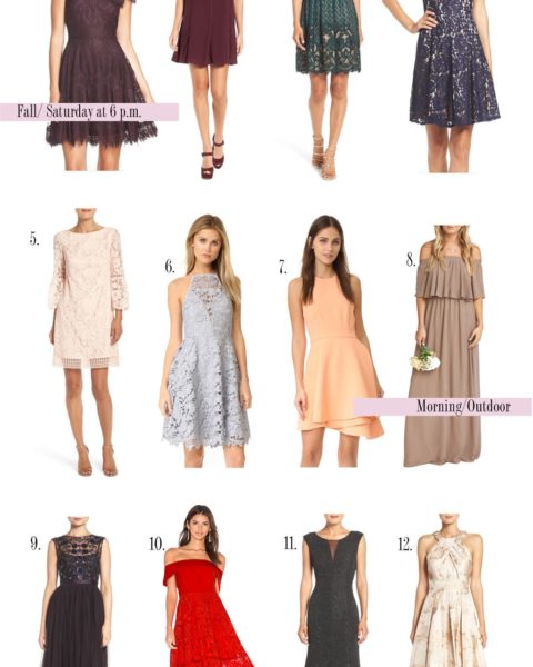 What to Wear to a Wedding