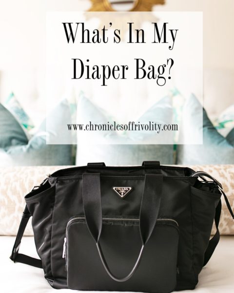 What’s In My Diaper Bag