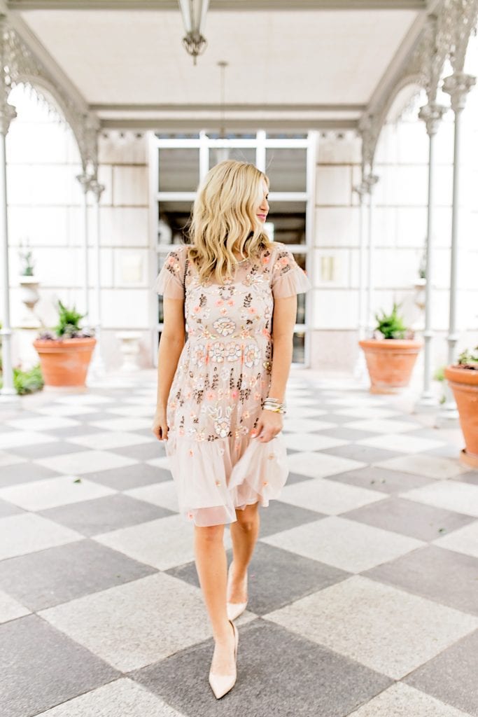 Designer Dupe Dress for a Spring Wedding | Chronicles of Frivolity