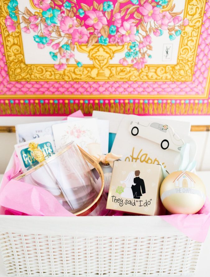 bridal shower basket