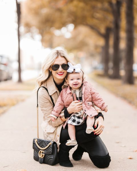 Mommy & Me in Burberry