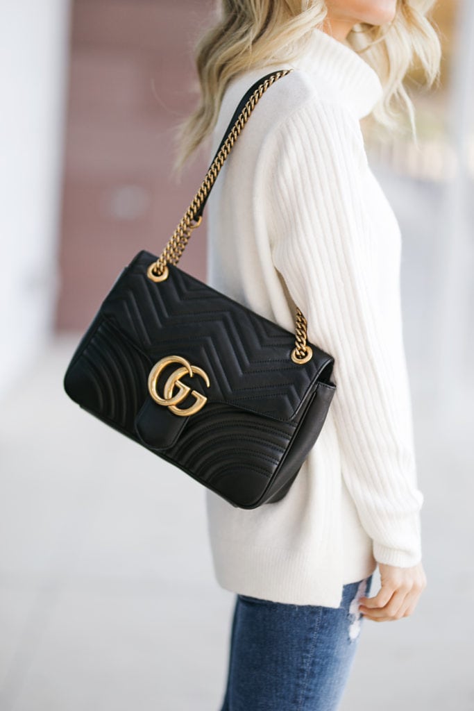 My Honest Gucci Marmont Shoulder Bag Review + How to Style · Le