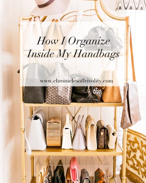 How I Organize Inside My Handbags