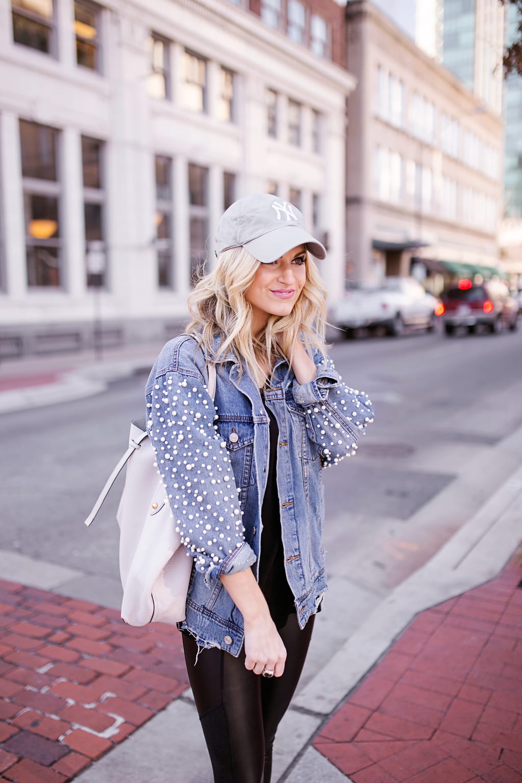 Pearl denim hotsell jacket bloomingdales
