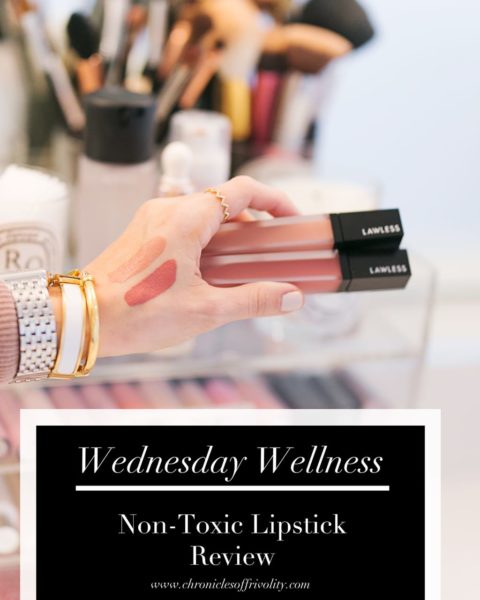 Wednesday Wellness: Non-Toxic Lipstick Review