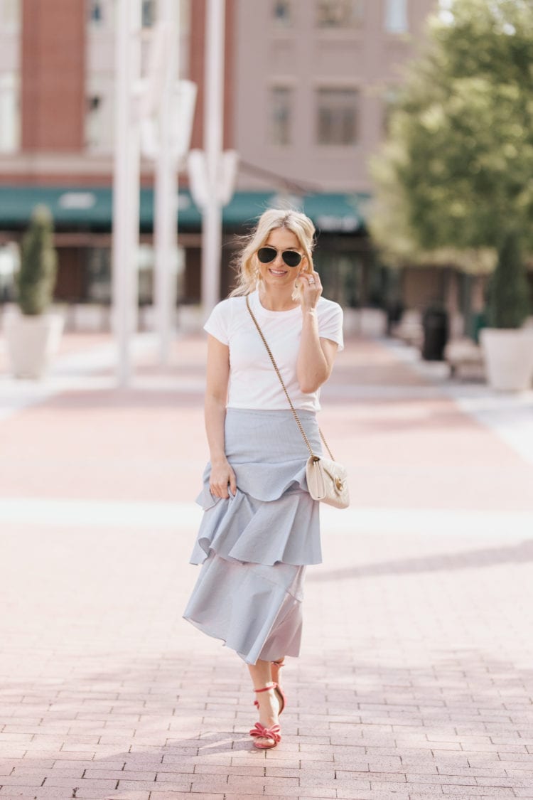 Spring Skirt to Take into Summer | Chronicles of Frivolity