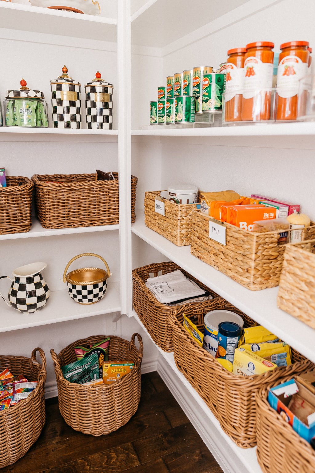 How to Organize an L-Shaped Pantry