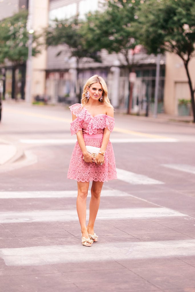 nordstrom pink dress