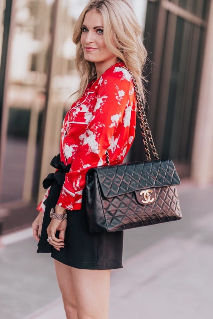 Two Woman with Chanel Bags