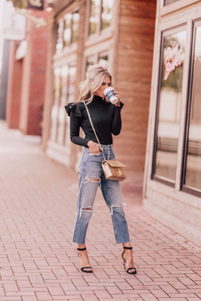 Styling Boyfriend Jeans for Fall | Chronicles of Frivolity