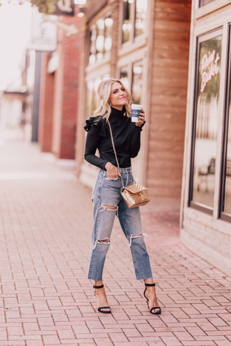 Styling Boyfriend Jeans for Fall | Chronicles of Frivolity