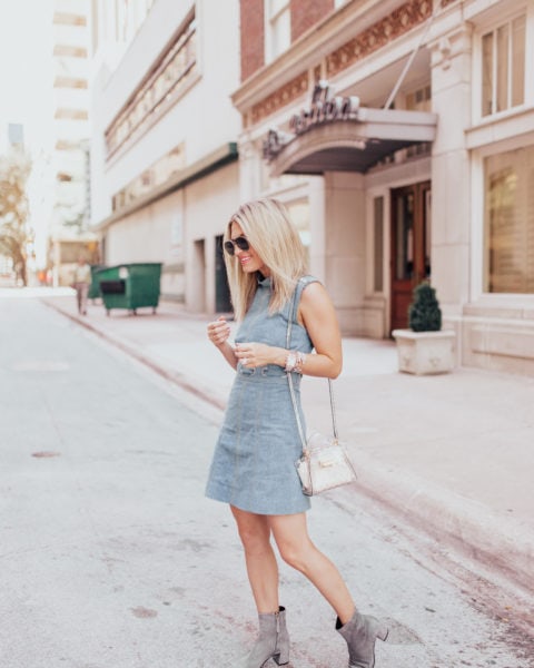 Denim Dress for Fall