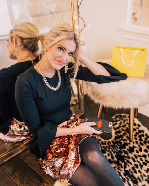 Holiday Outfit Idea with Kendra Scott + Holiday GNO Ideas