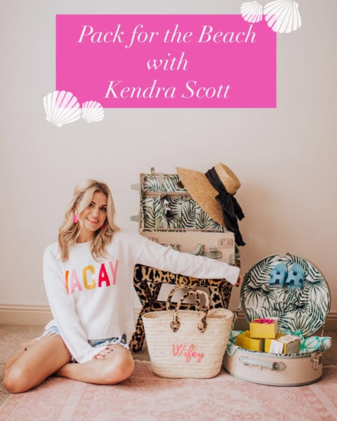 Pack for the Beach with Kendra Scott