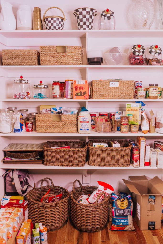 Pantry Organization with The Container Store - The Glamorous Gal