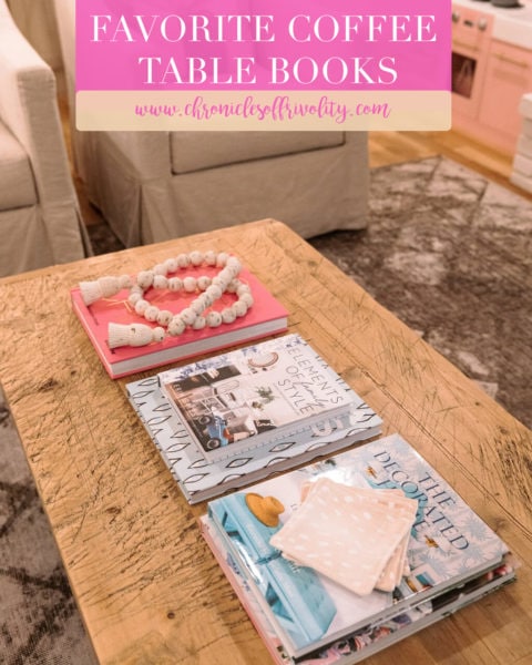 My Favorite Coffee Table Books