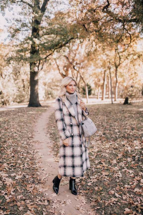 Topshop cheap tartan jacket