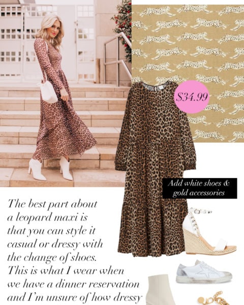 Look for Less: Leopard Dress