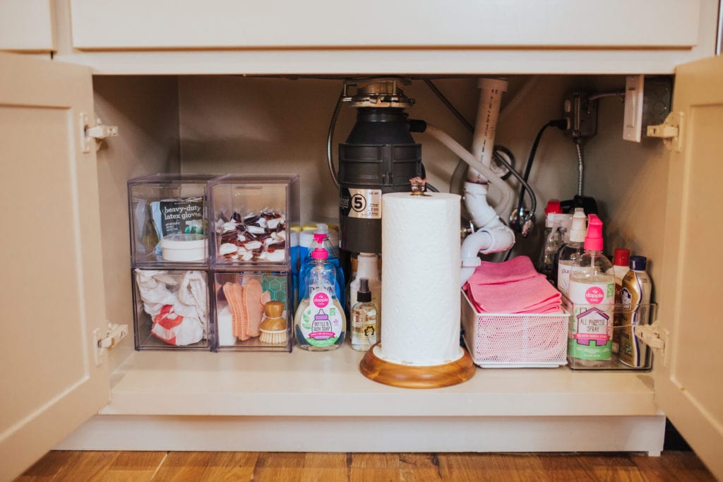 Managing the Mess Under the Sink - A Thoughtful Place